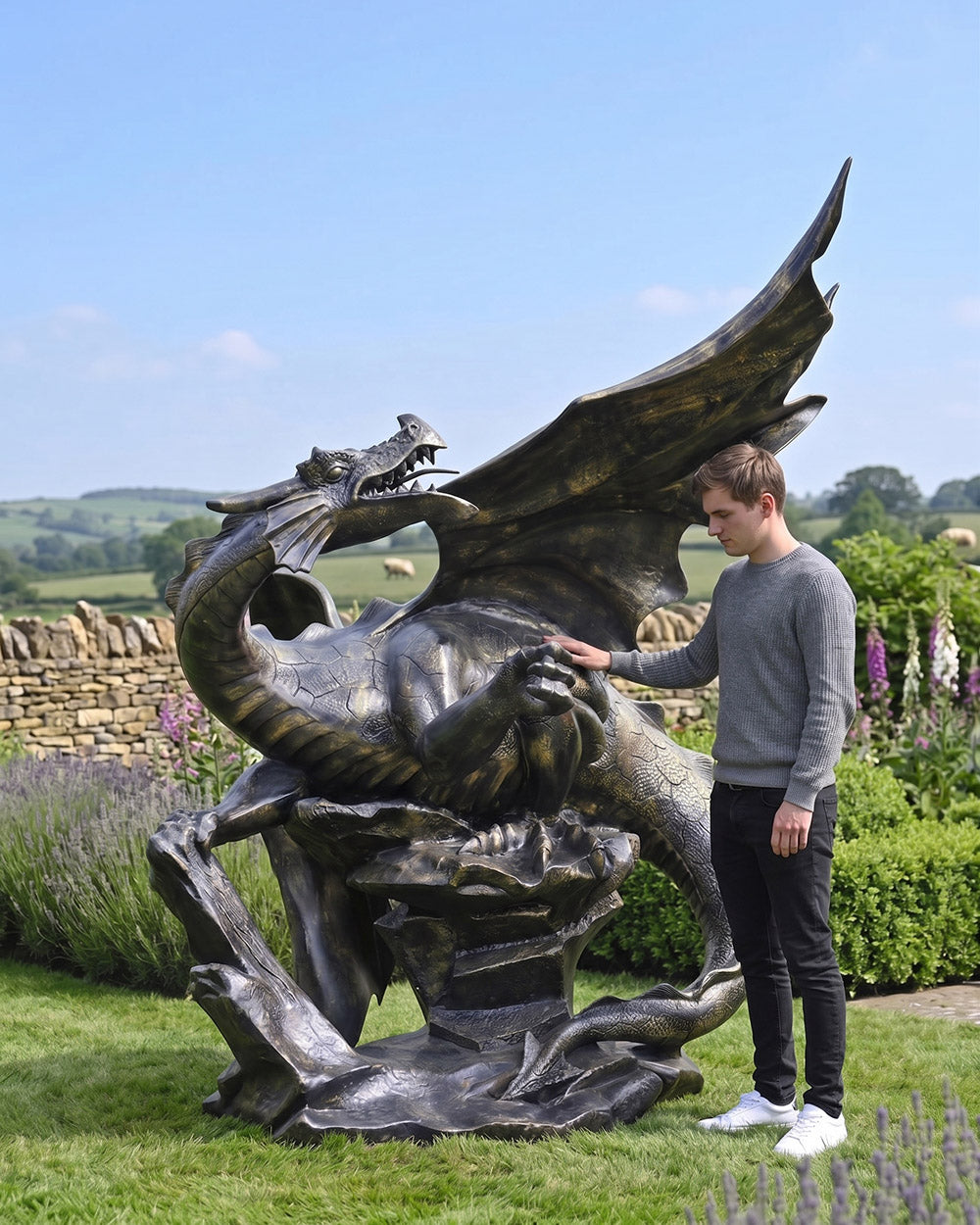 The Wyvern Of Wyndemere To Scale