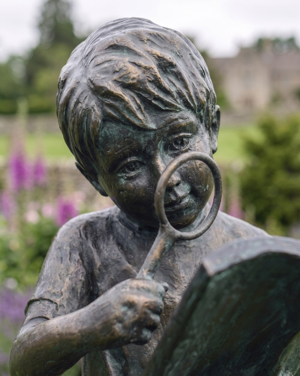 Close Up Of The Visions Of Tomorrow Garden Ornament
